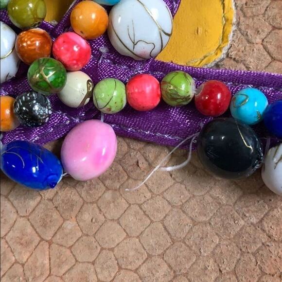 HARRY WRAGG BEADED‎ OPEN TOE SANDALS SIZE 8 - Picture 7 of 7